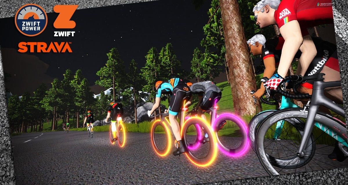 Rennen auf Zwift