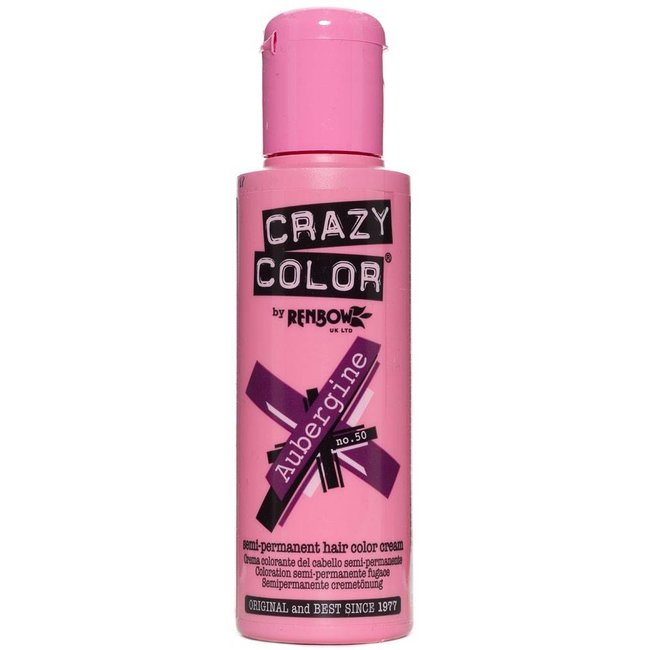 CRAZY COLOR Aubergine 100ml