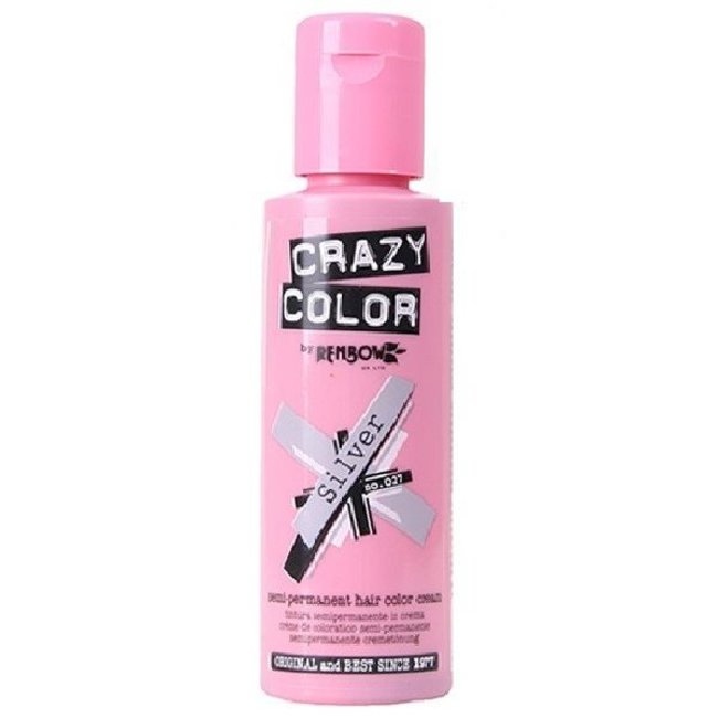 CRAZY COLOR Silver, 100ml