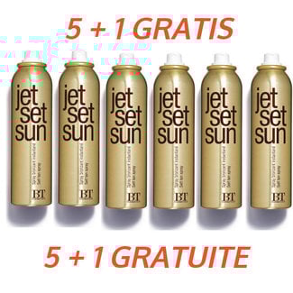 JET SET SUN 5 + 1 Free Instant Bronzer Self Tanning Mist