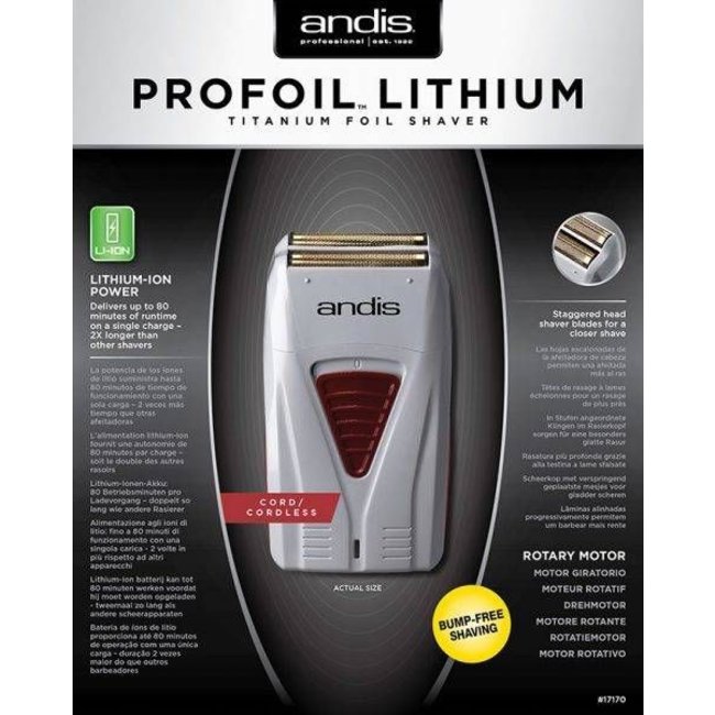 ANDIS ProFoil Lithium shaver