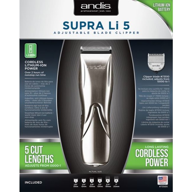 ANDIS Andis Supra Li 5 Tondeuse