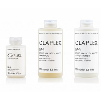 Olaplex Tripple Pack No.3 + No. 4 + n ° 5 traitements / shampooing / revitalisant