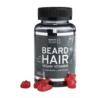 BEAUTY BEAR Hair Vitamines, 60 Gummies - MEN