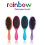 RAINBOW Orange detangling brush