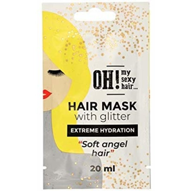 OH! My Sexy Hair Haarmasker met Glitter -  Extreme Hydratie, 20ml