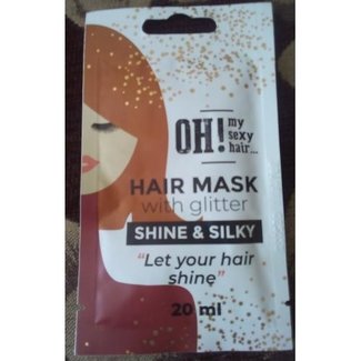 OH! My Sexy Hair Haarmasker met Glitter -  Shine And Silky, 20ml