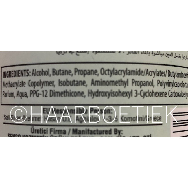 BARBER Haarlak Nr. 17 Strong Hold, 400gr