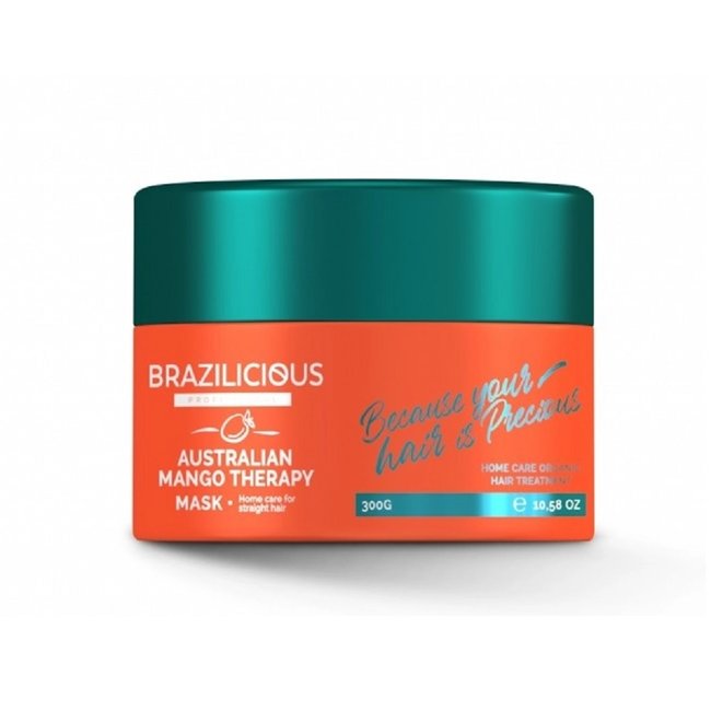 BRAZILICIOUS Australian Mango Therapy Mask, 300ml