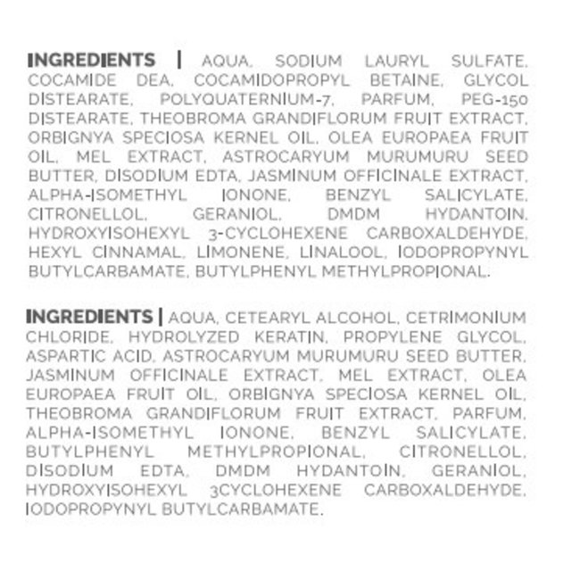 BRAZILICIOUS Biotox Honey & Jasmineflower Keratin 2 x 1000ml