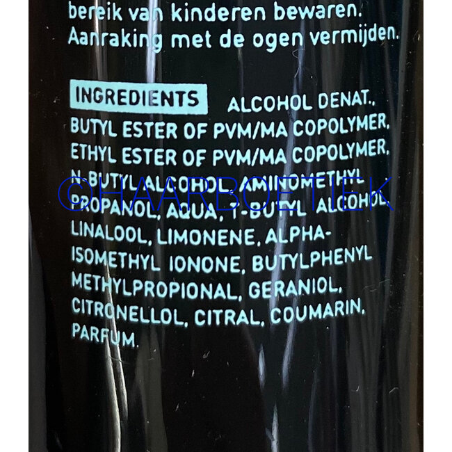 HAIR SCULPTOR Donkerbruin + Hair Sculptor Fixing Spray