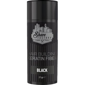 The Shave Factory Hair Building Fibers - 21gr - Black