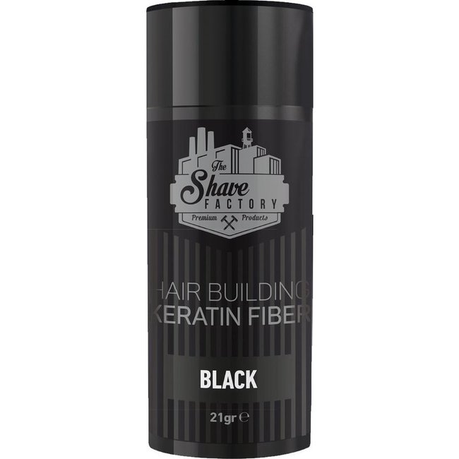 The Shave Factory Hair Building Fibers - 21gr - Black