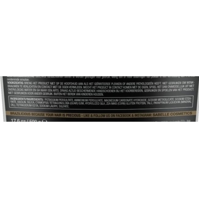 BRAZILICIOUS Decolorizing powder White, 500gr