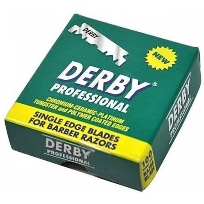 DERBY Single Half Razor Blades 100 pcs