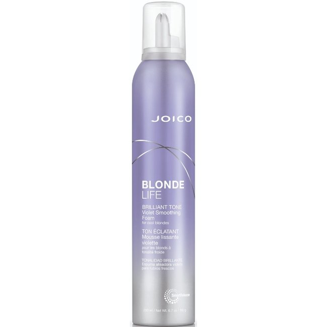 JOICO Blonde Life Brilliant Tone Violet Smoothing Foam, 200 ml