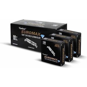 EUROMAX Razor Blades 50 x 100 Single Edge Blades
