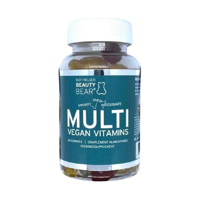 BEAUTY BEAR Multi vitamines, 60 gommes