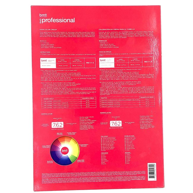 BMT DUO Professional Keratin Color 2 x 35ml