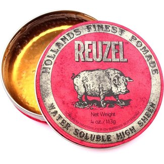 Reuzel Pomade Water Soluble High Sheen - Red 113 gr