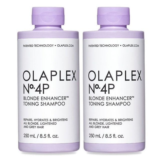 Olaplex duo pack no. 4P bond maintenance Shampoo Silver, 2 x 250ml