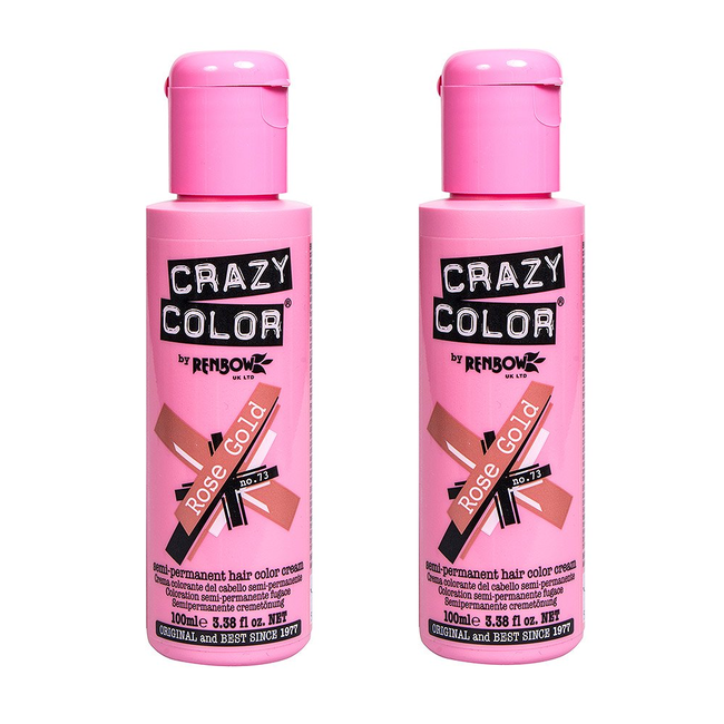 CRAZY COLOR Rose Gold, 100ml
