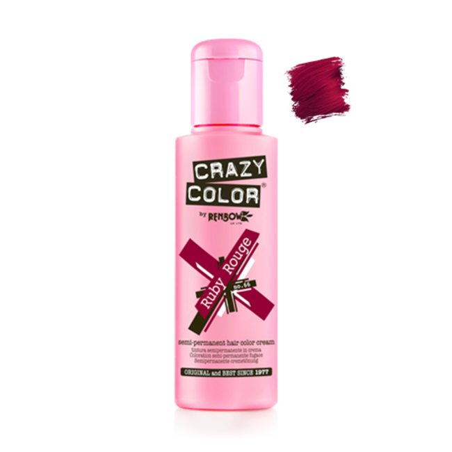 CRAZY COLOR Ruby Rouge, 100ml