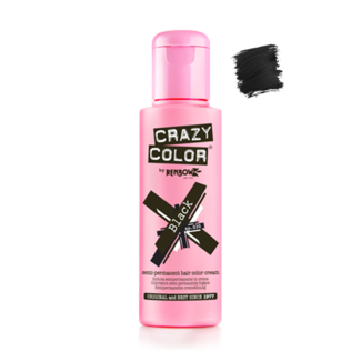 CRAZY COLOR Black / Natural Black, 100ml