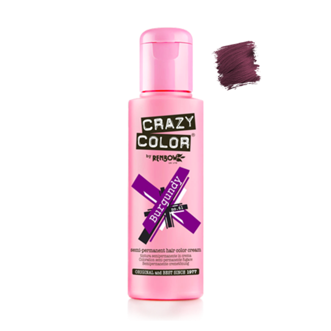 CRAZY COLOR Burgundy, 100ml