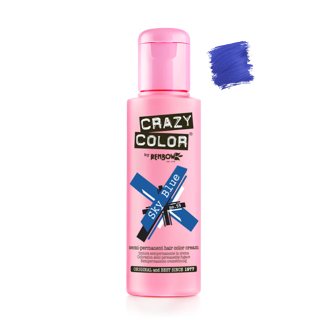 CRAZY COLOR Sky Blue 100ml