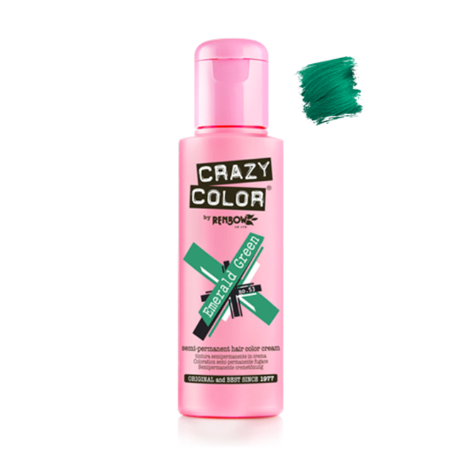 CRAZY COLOR Emerald Green 100ml