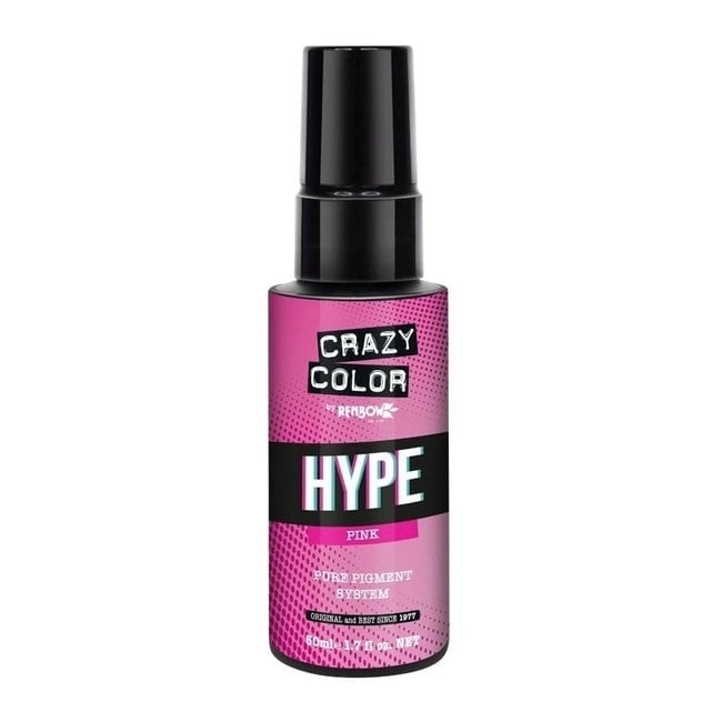 CRAZY COLOR Gouttes Pigmentées Pures Pink Power 50 ml