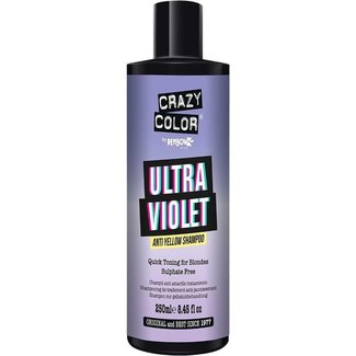 CRAZY COLOR Ultraviolet Anti Yellow Shampoo 250 ml