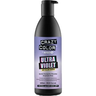 CRAZY COLOR Shampooing Ultraviolet Anti Jaune 1000ml