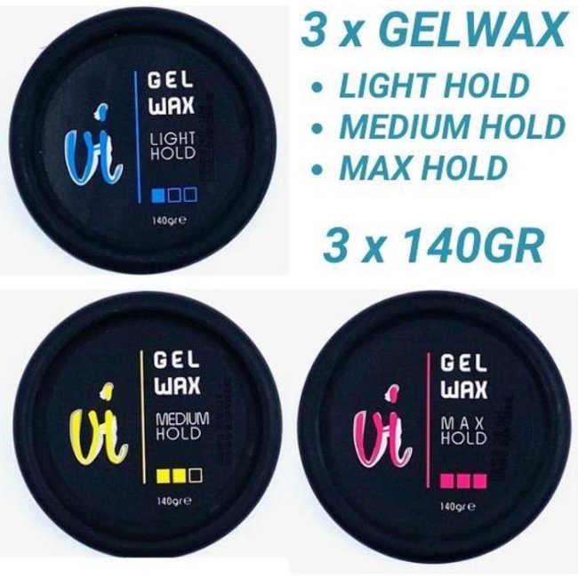 VI GELWAX 3 x Gel Wax, 140gr