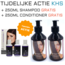 KHS Kit Lissage KHS + Set 2 x 250ml Shampoing / Après-Shampoing