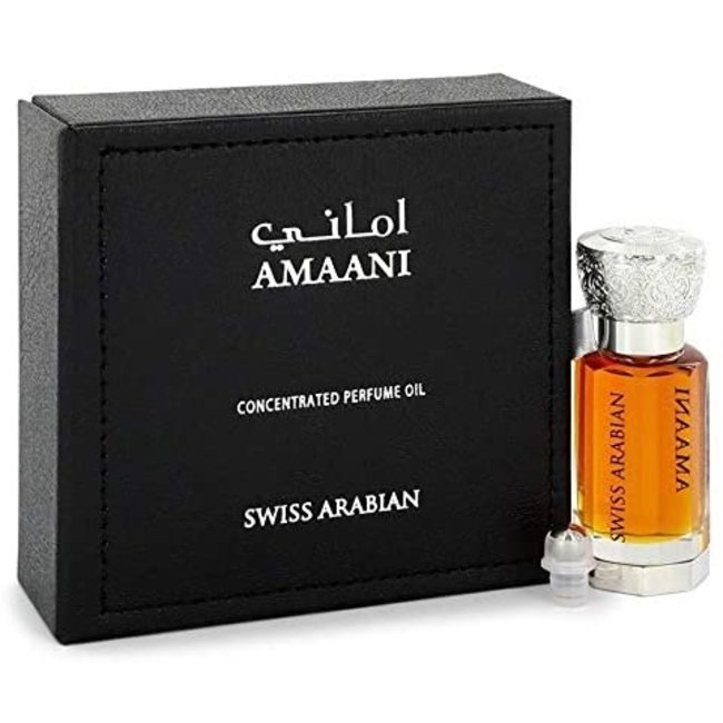 SWISS ARABIAN Amaani 1073 Perfume Oil for Unisex, 12ml