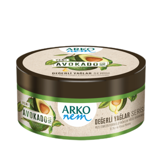 ARKO Nem Avocado Oil Body Cream 250ml
