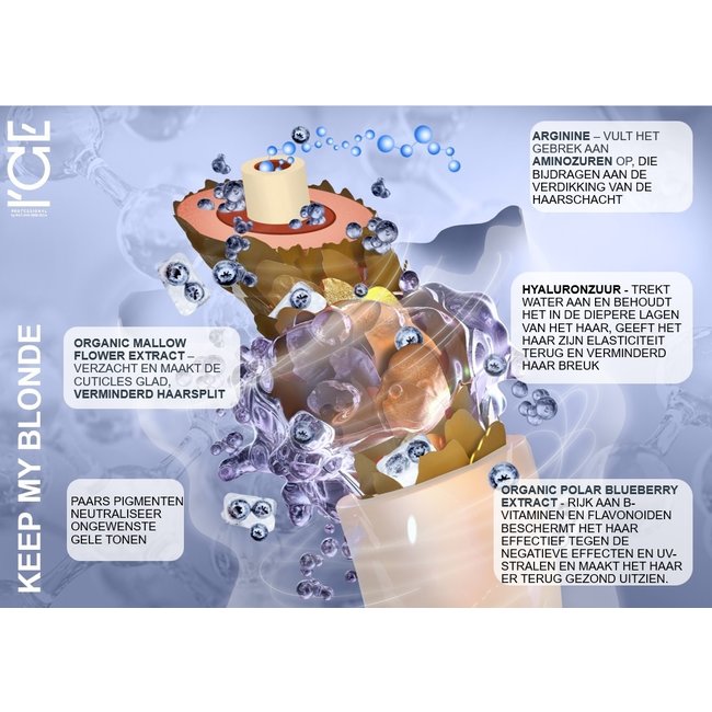 ICE-Professional KEEP MY BLONDE Masker, 6ml