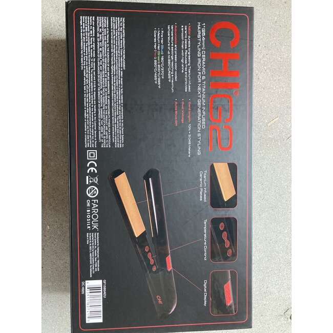 CHI G2 Ceramic hair straightener + KEEP MY COLOR Serum, 50ml