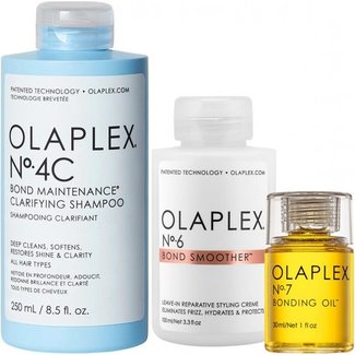 Olaplex Coffret Protect & Shine No.4C Shampoo + No.6 Leave In + No.7