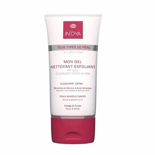 IN'OYA Mon gel nettoyant exfoliant, 150 ml