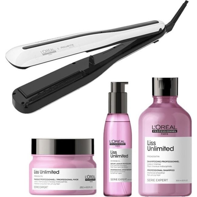 L'OREAL Steampod 3.0 + Liss Unlimited Set
