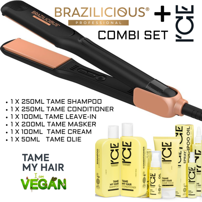 BRAZILICIOUS Titanium & Gold 48K Therapy 250 º + 6 Producten Repair My Hair