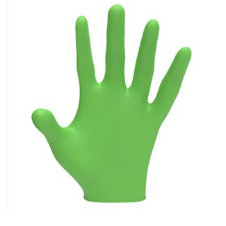 L3VEL3 Gants Nitrile 100pcs - LIME - (4 Tailles)