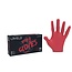 L3VEL3 Gants en Nitrile 100pcs - RED ISH - (4 Tailles)