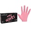 L3VEL3 Gants Nitrile 100pcs - ROSE PERLE - (4 Tailles)