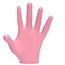 L3VEL3 Gants Nitrile 100pcs - ROSE PERLE - (4 Tailles)