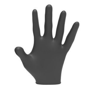 L3VEL3 Nitrile Gloves 100pcs - BLACK - (4 Sizes)