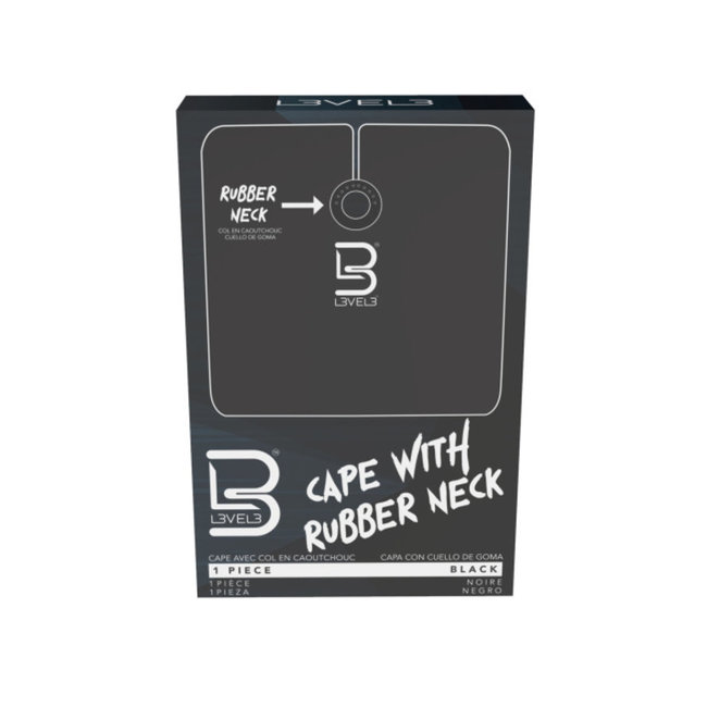 L3VEL3 Cape NOIRE Col Caoutchouc